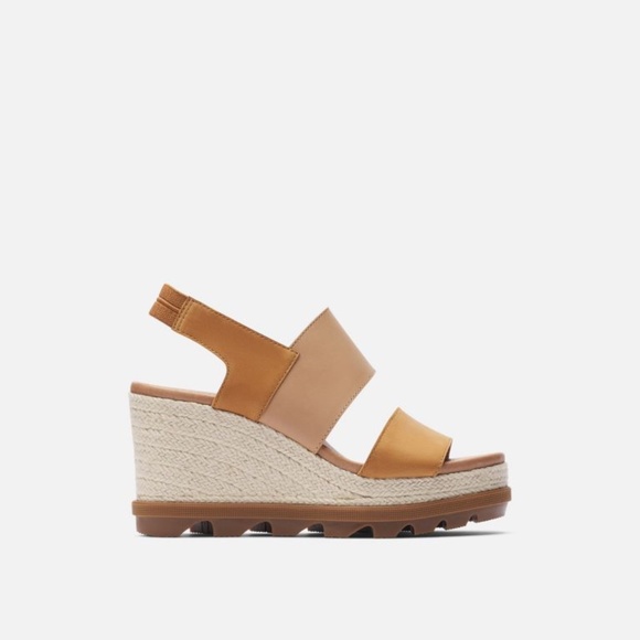 Sorel Joanie Ii Slingback Jute Wedge 